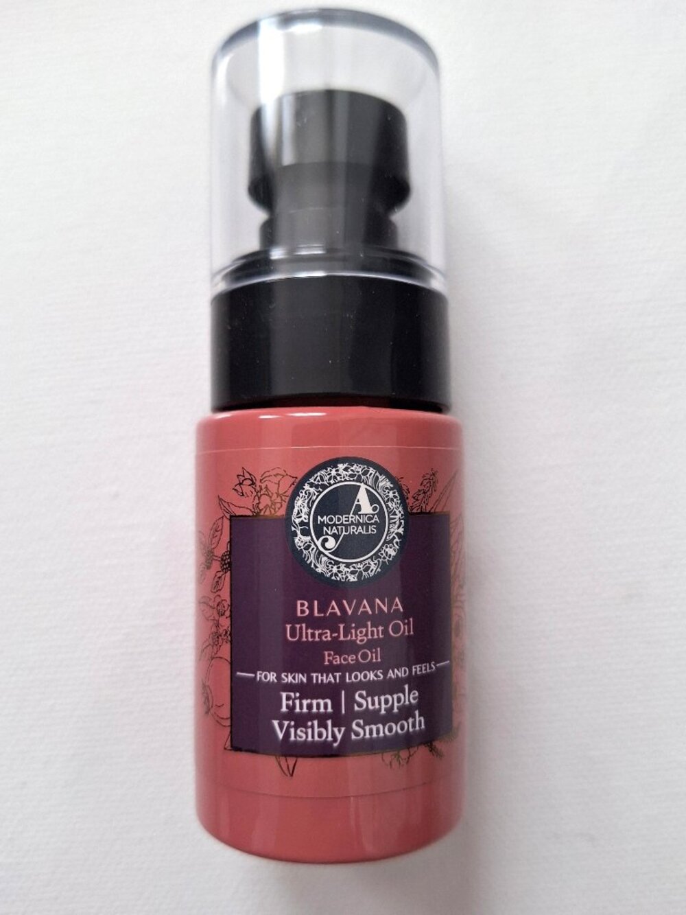 A Modernica Naturalis Blavana Ultra Light Face Oil Ayurvedic